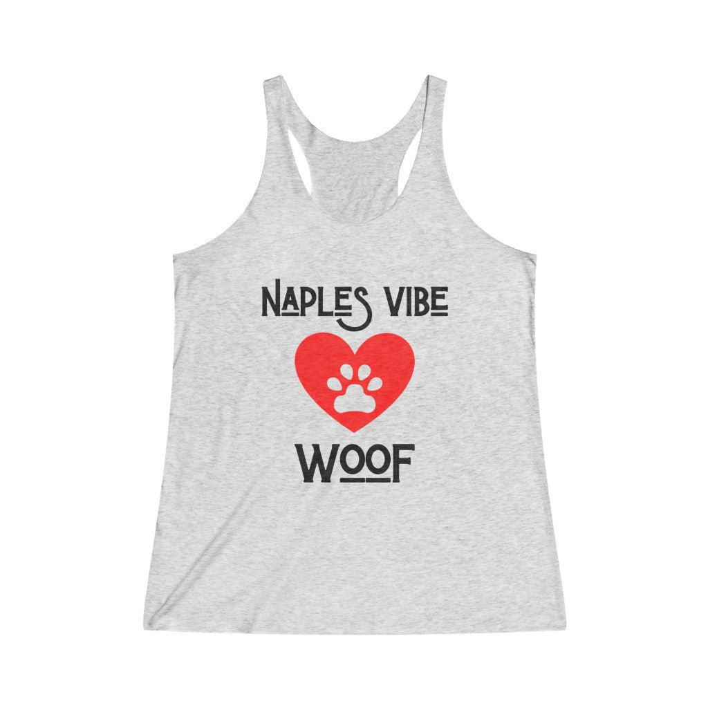 LOVE THY DOG! Women's Tri-Blend Racerback Tank