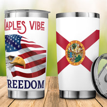 Load image into Gallery viewer, NAPLES VIBE FREEDOM Tumbler 20oz
