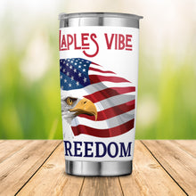 Load image into Gallery viewer, NAPLES VIBE FREEDOM Tumbler 20oz
